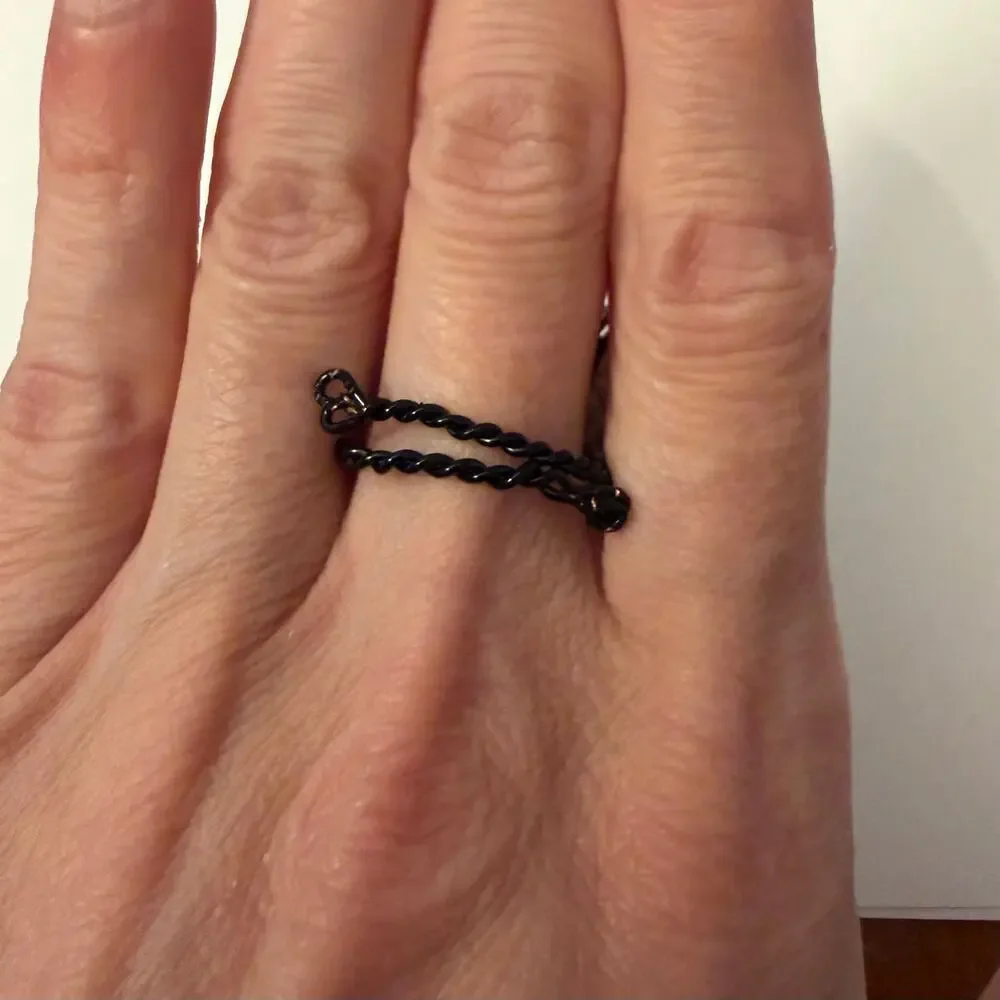 Quarter ring for live selling to show size